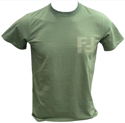 FF Round Neck Olive Green T-shirt